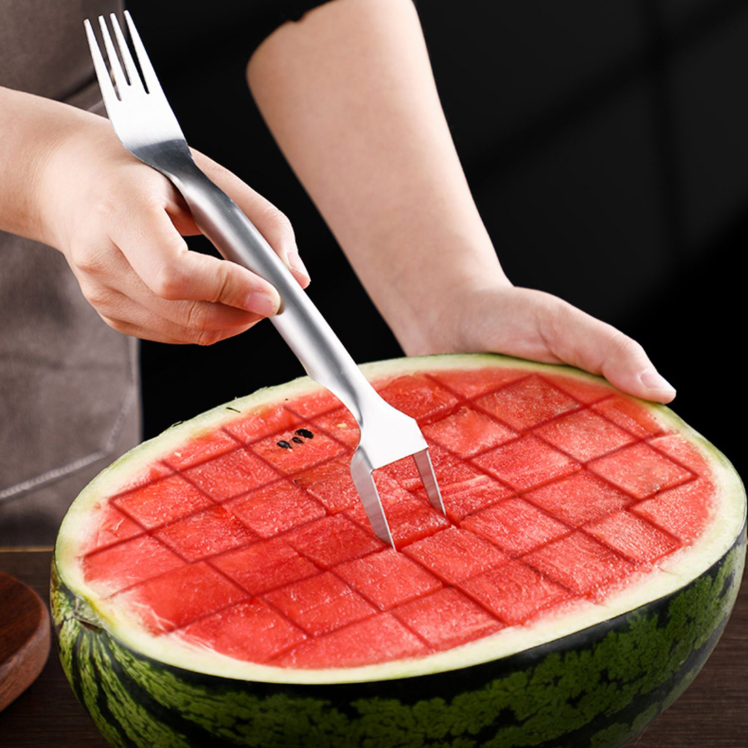 Kitchen Gadgets Dropshipping - Multiuso portatile 2In1 affettatrice per anguria