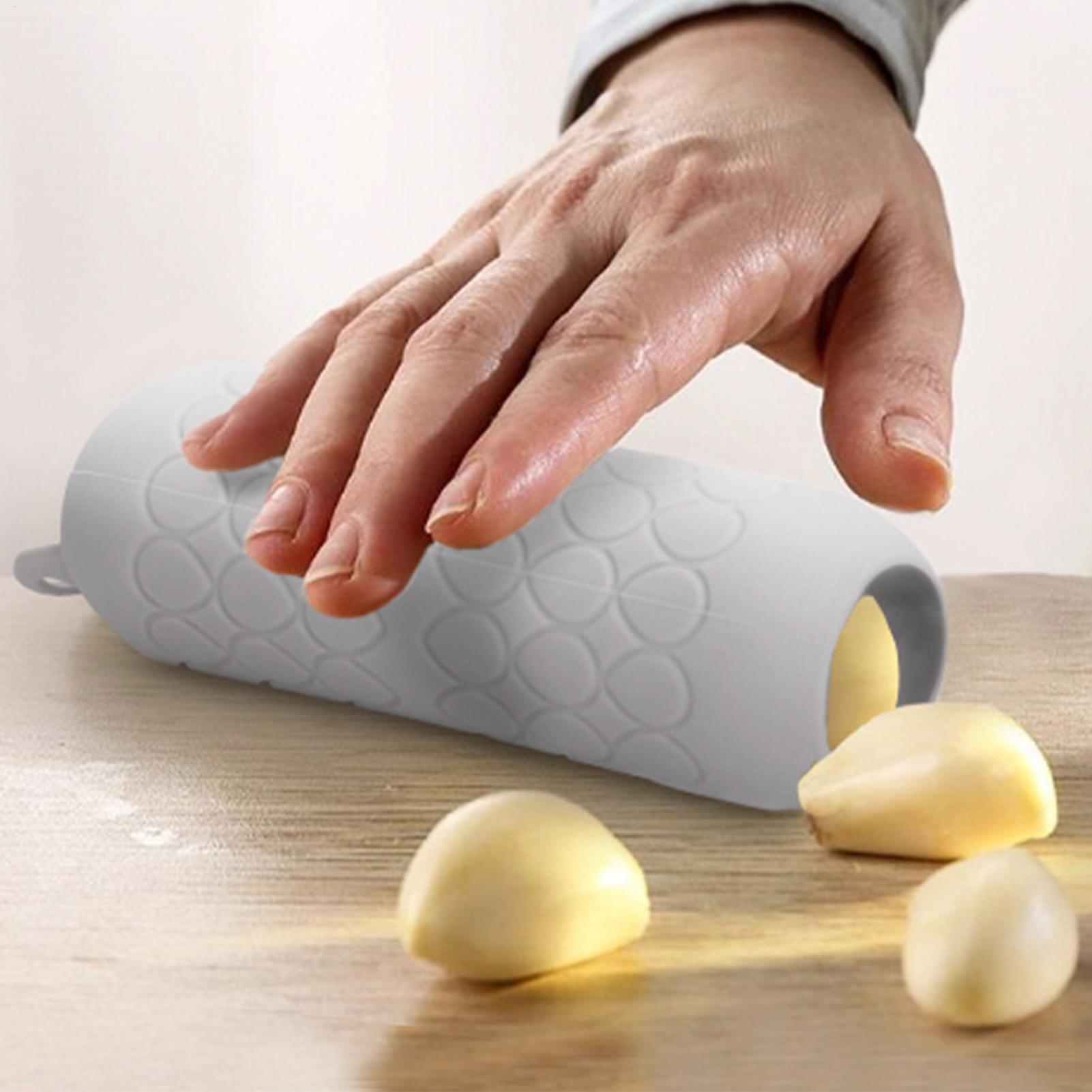 Kitchen Gadgets Dropshipping - Sbucciatore d'Aglio Rapido, Rimuovi-Pellicola, Gadget da
