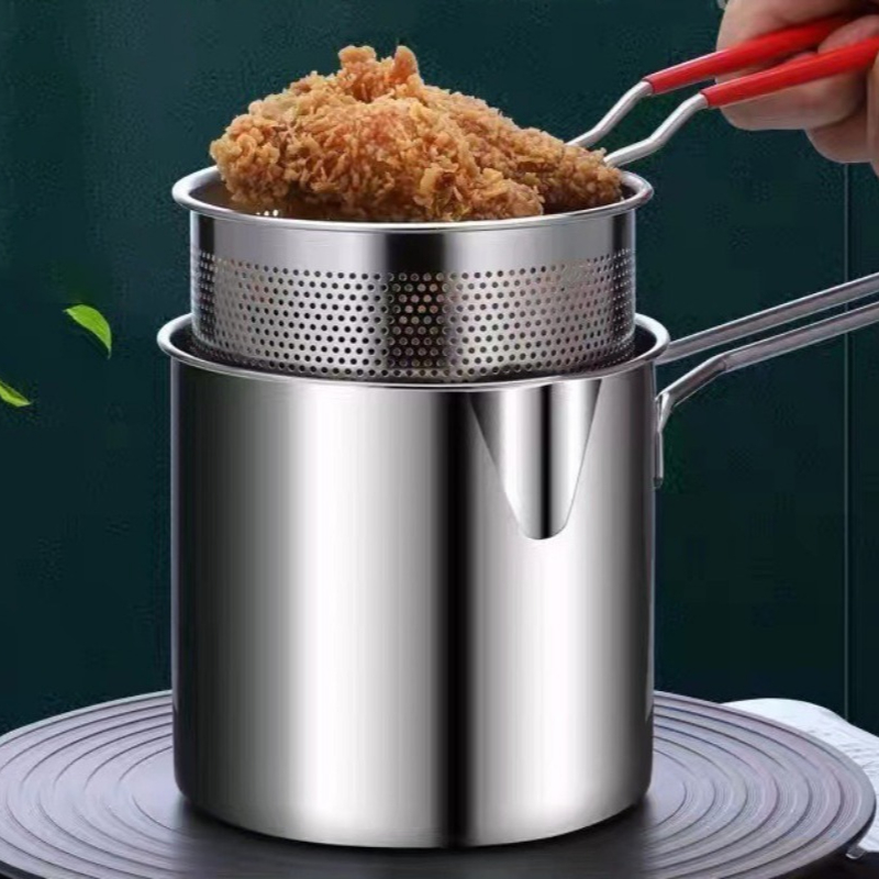 Kitchen Gadgets For Arthritic Hands - Friggitrice in acciaio inossidabile 304 con