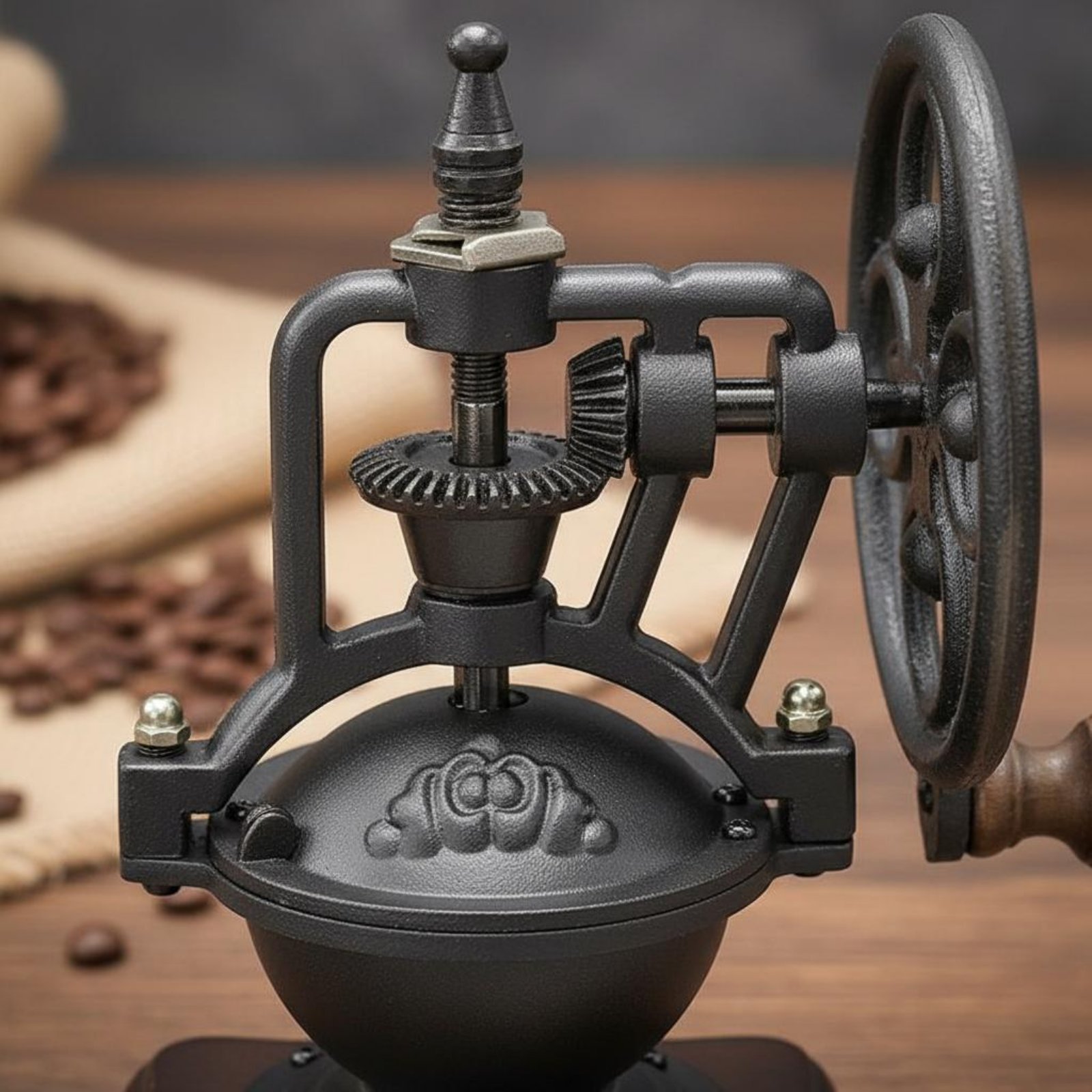 Kitchen Gadgets Vintage - Macinacaffè Manuale Vintage in Ghisa con