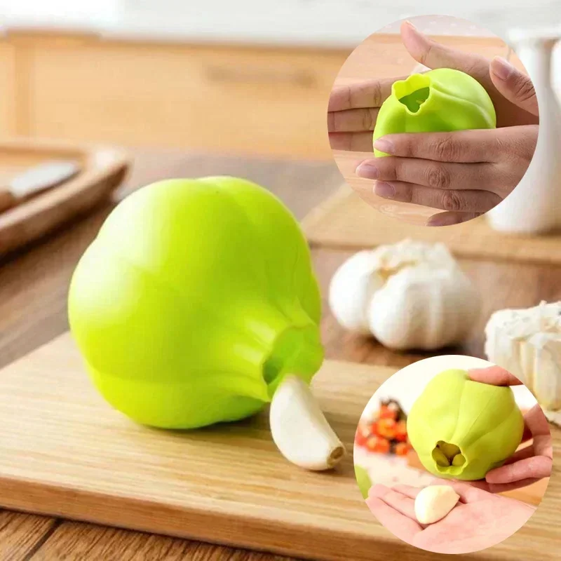Kitchen Gadgets Peeler - Silicone aglio pelapatate aglio rimozione della