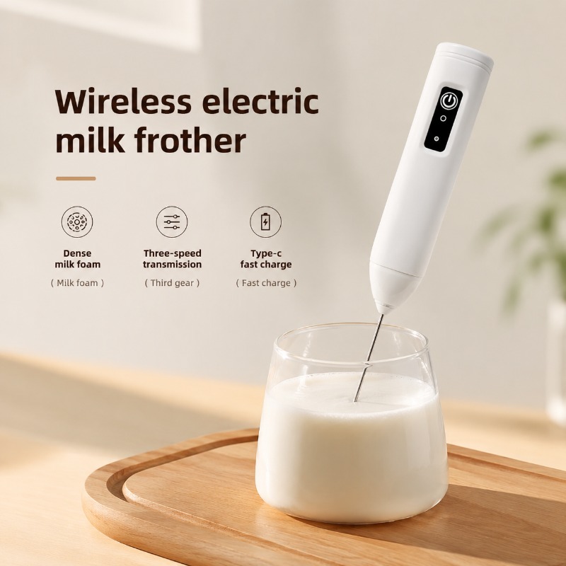 Kitchen Gadgets Products - Montalatte Elettrico + Sbattitore per Uova