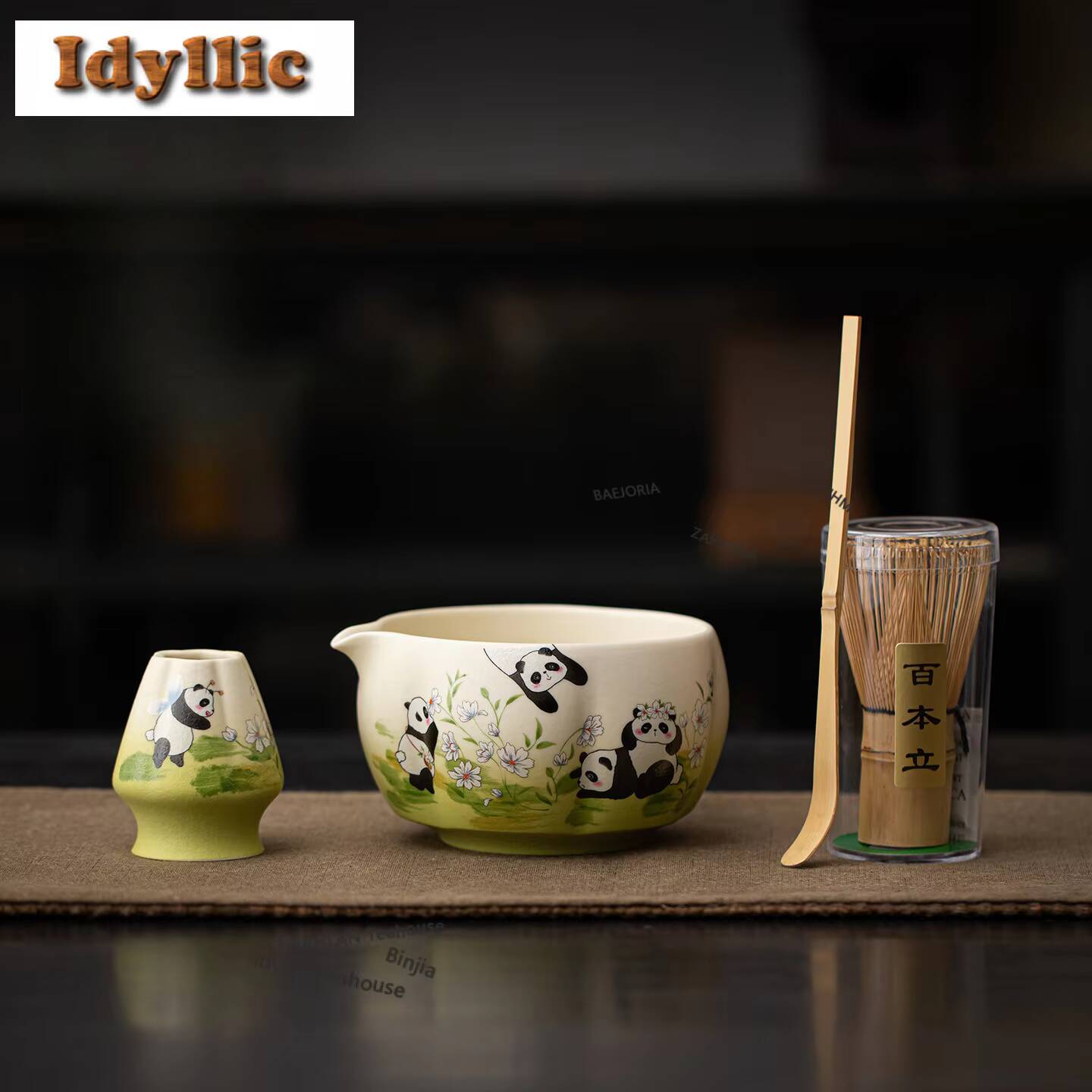 Kitchen Gadgets Japanese - Set da tè Rock Mineral White