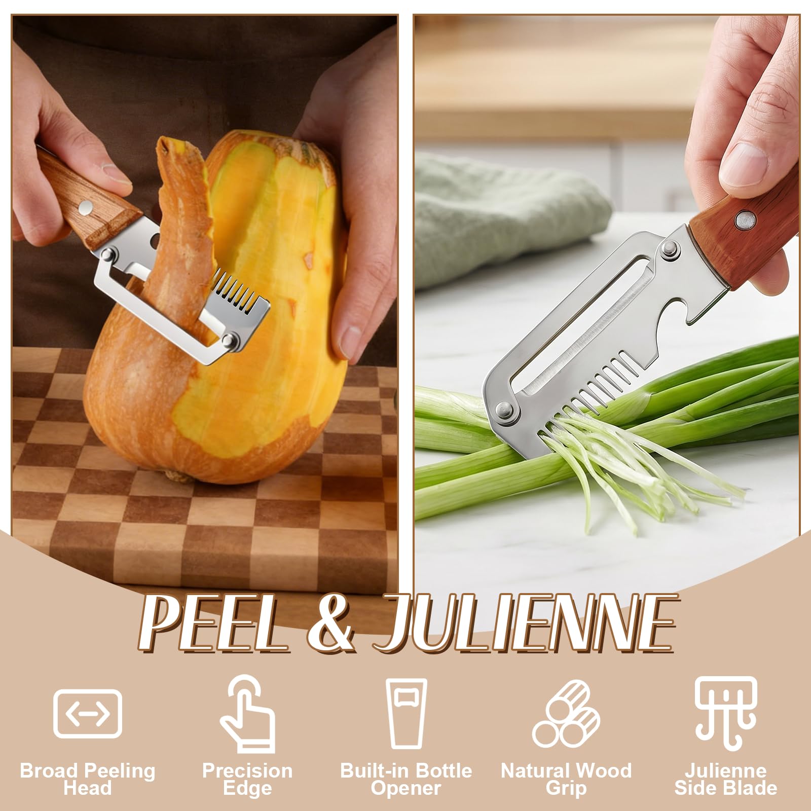Pelapatate 3-in-1 con Manico i - Kitchen Gadgets Peeler recensione e prezzo