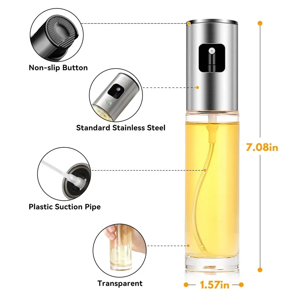 Spruzzatore di olio in vetro p - Oil Mister Spray Bottle recensione e prezzo