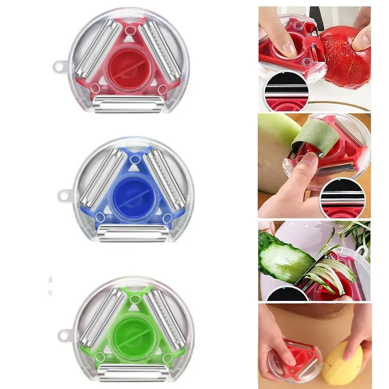 Set di 3 Pelapatate Multifunzi - Kitchen Gadgets Peeler recensione e prezzo