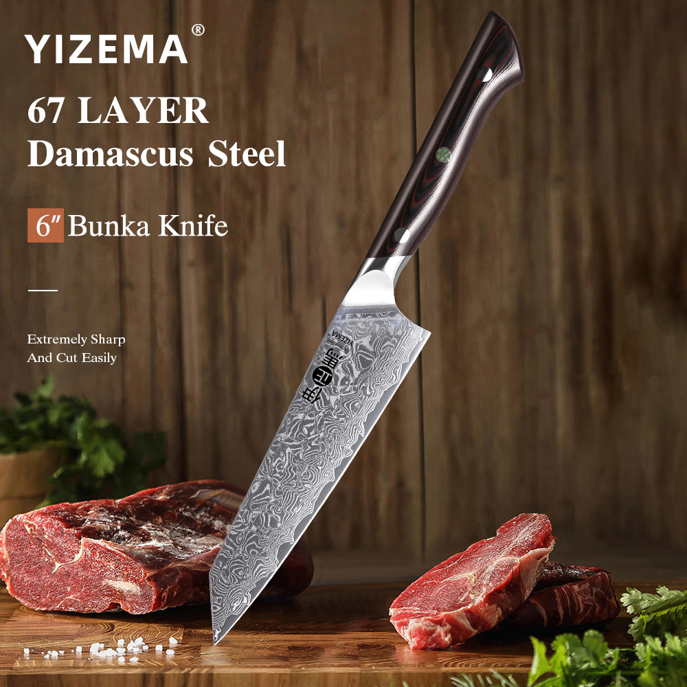 Coltello Bunka YIZEMA 6 Pollic - Kitchen Gadgets Japanese recensione e prezzo